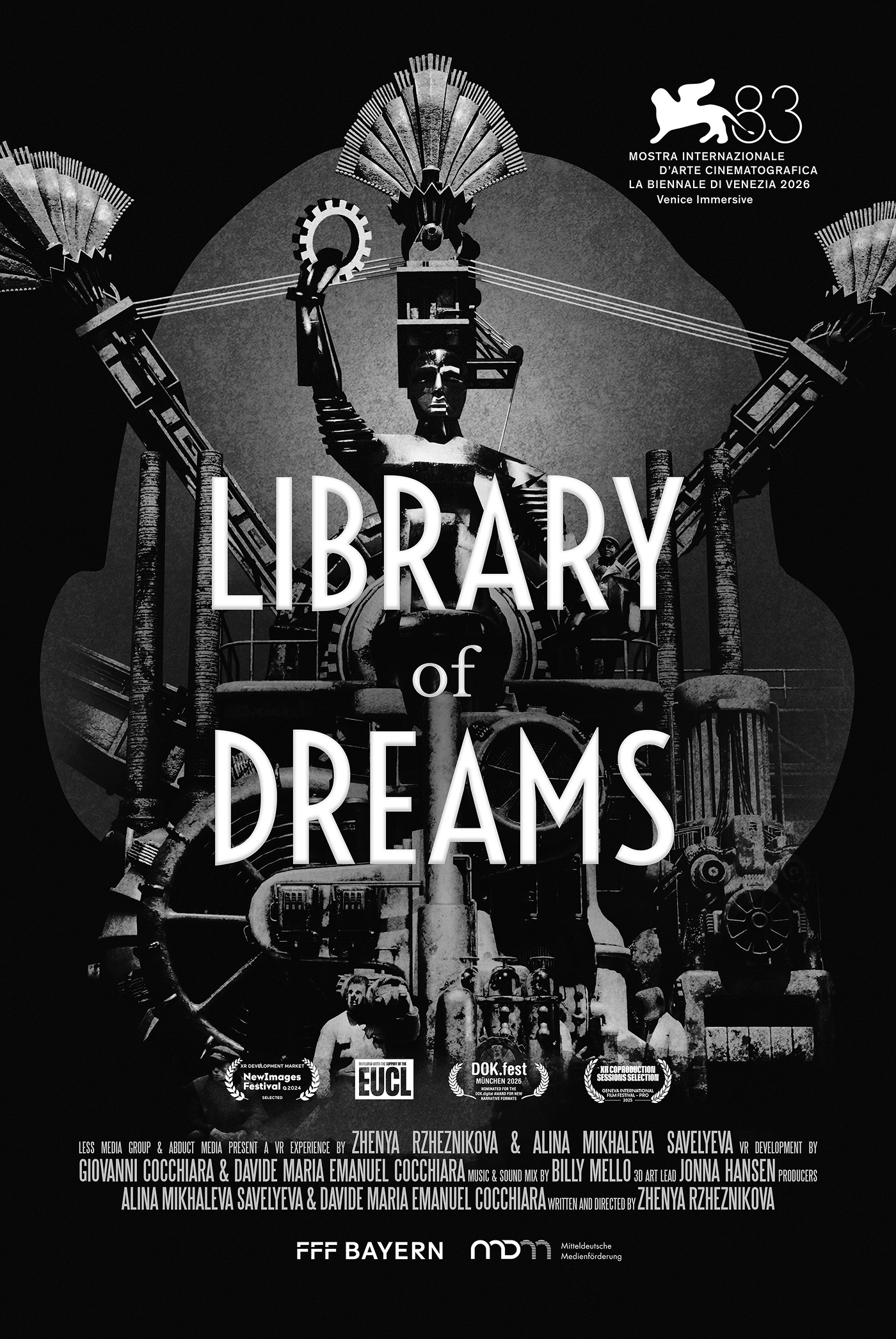 Library of Dreams poster, Venice Immersive 2026